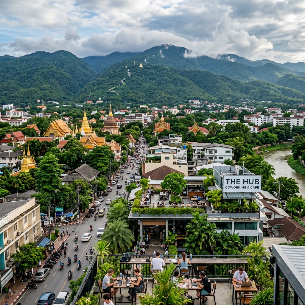Chiang Mai skyline