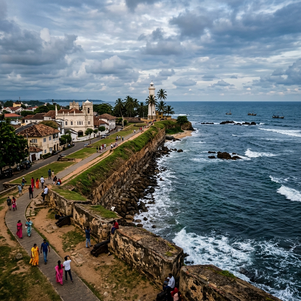 Galle skyline