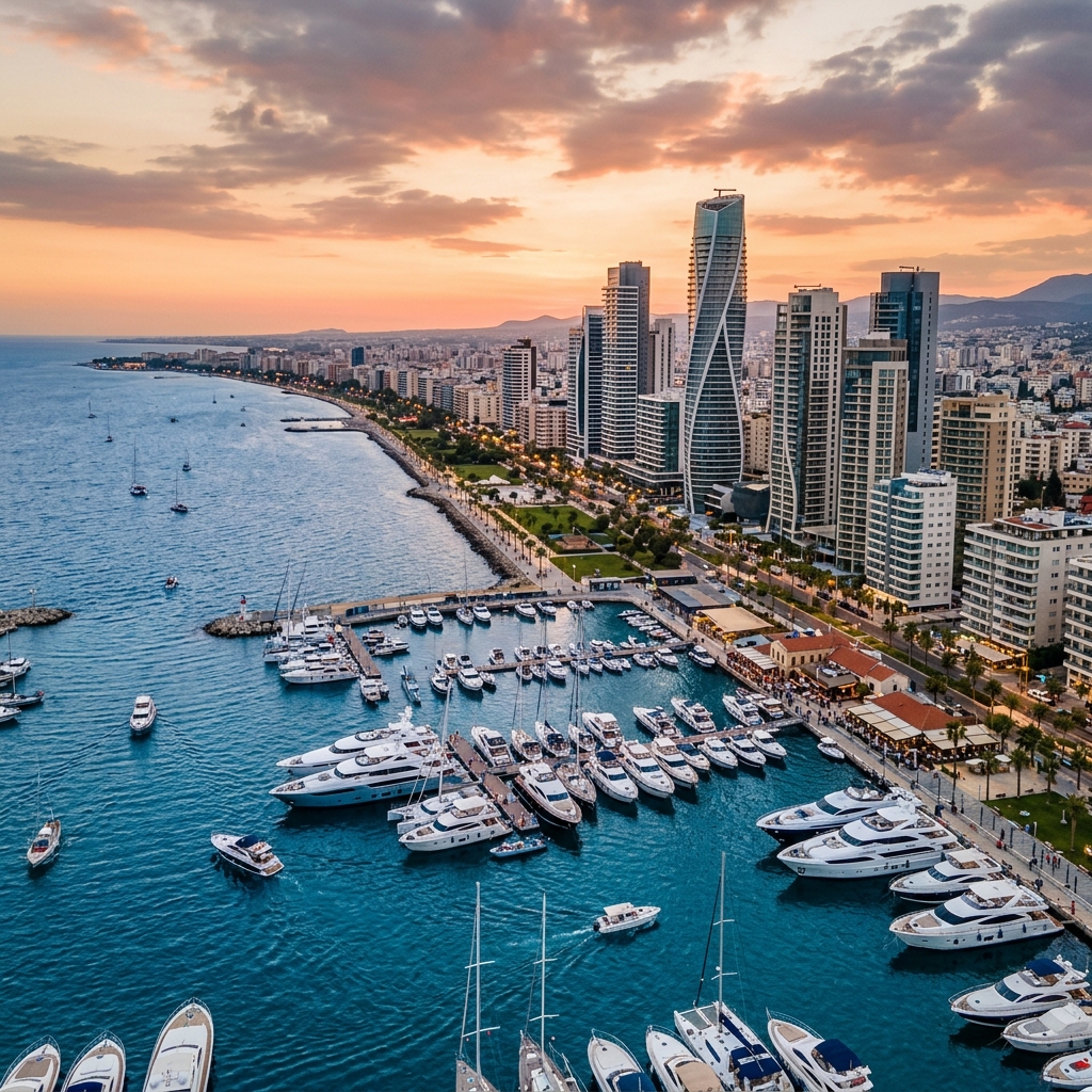 Limassol skyline