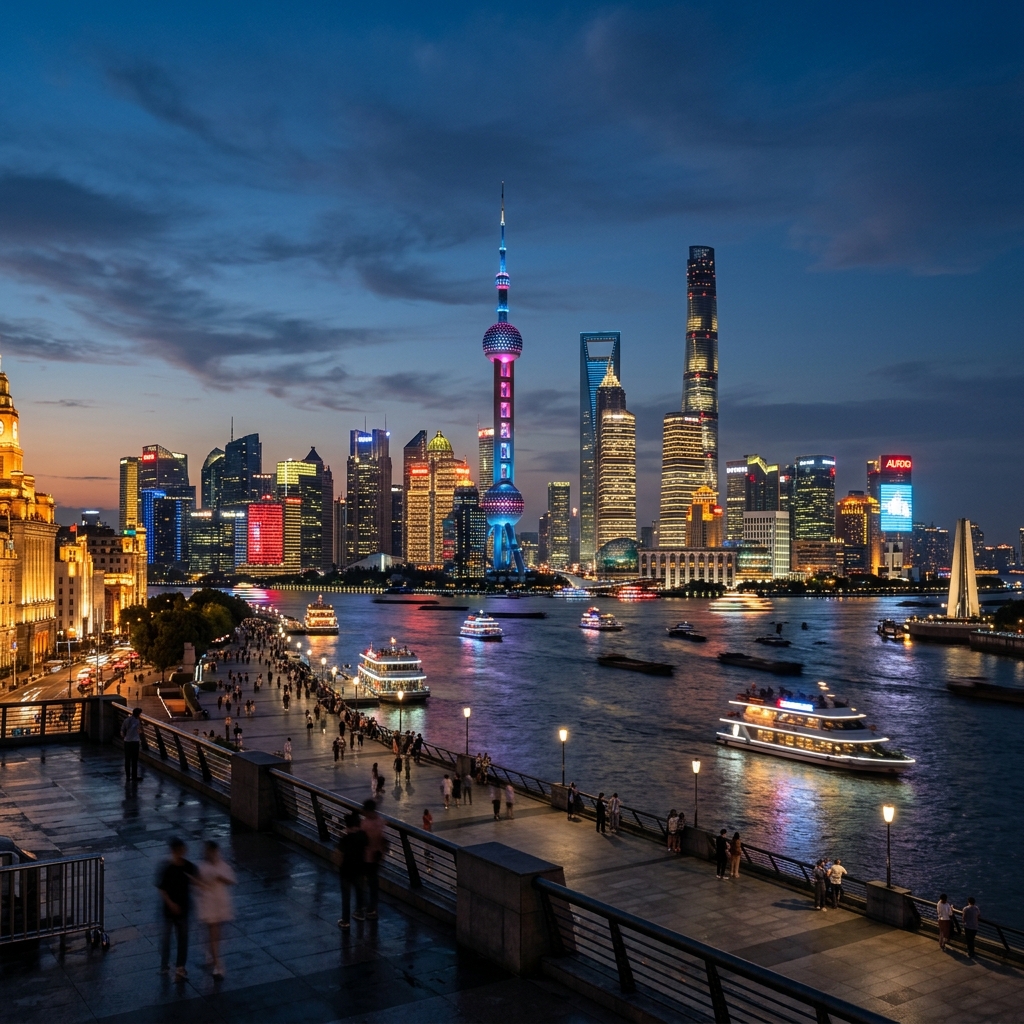 Shanghai skyline