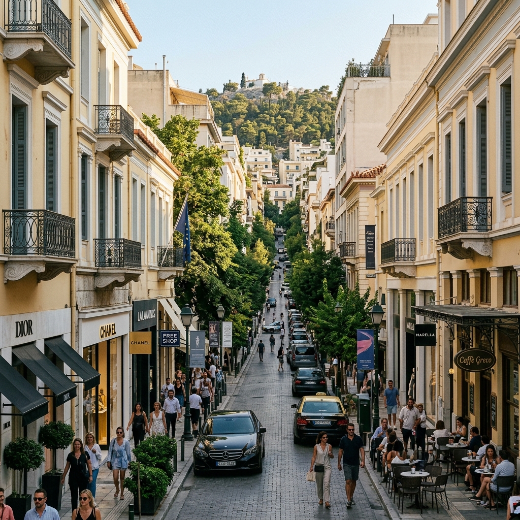 Kolonaki in Athens