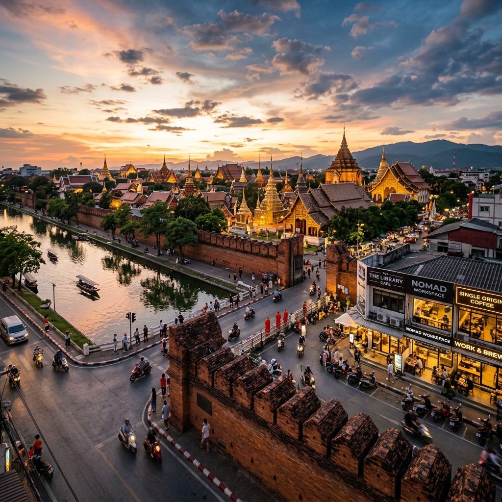 Old City (Inside the Moat) in Chiang Mai