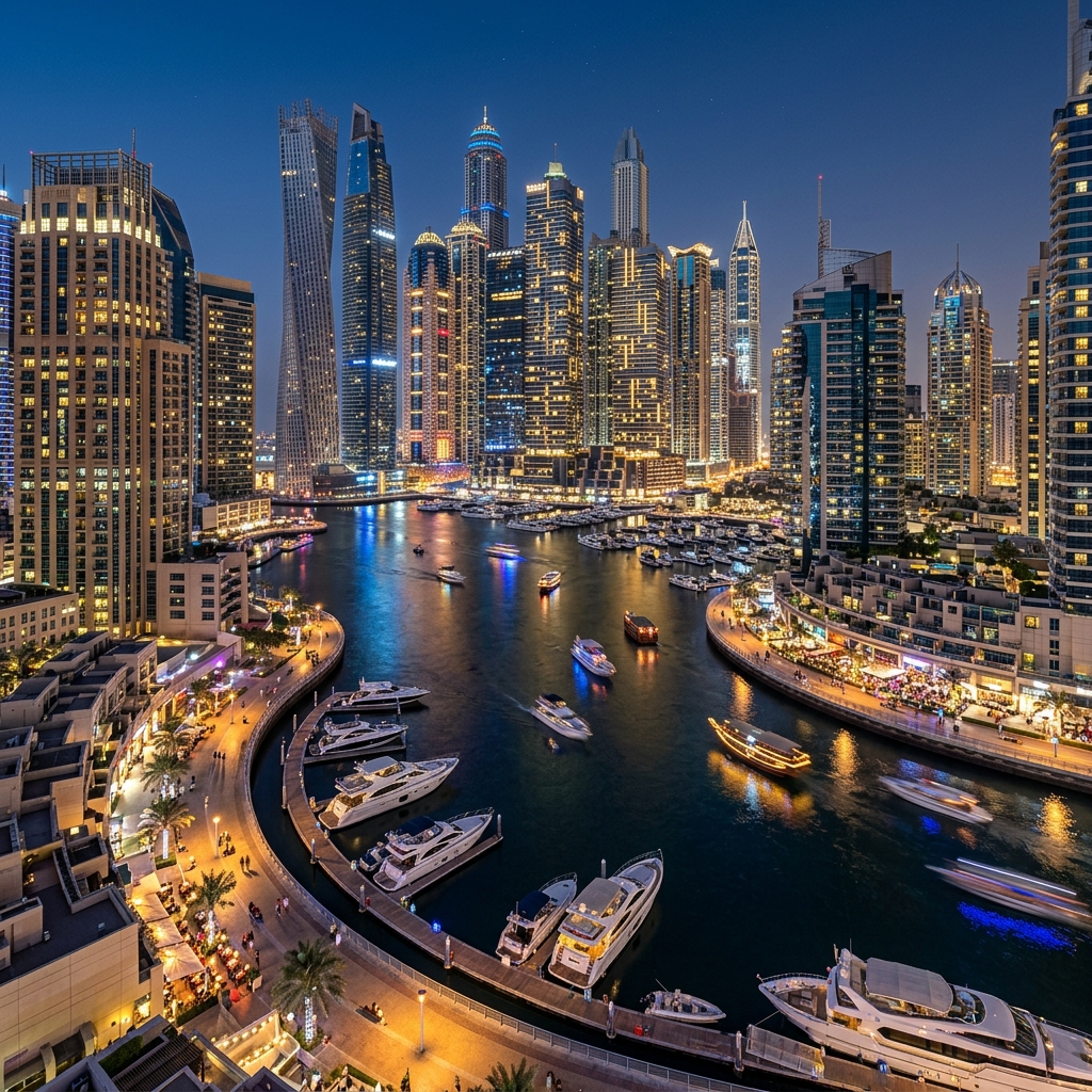 Dubai Marina in Dubai