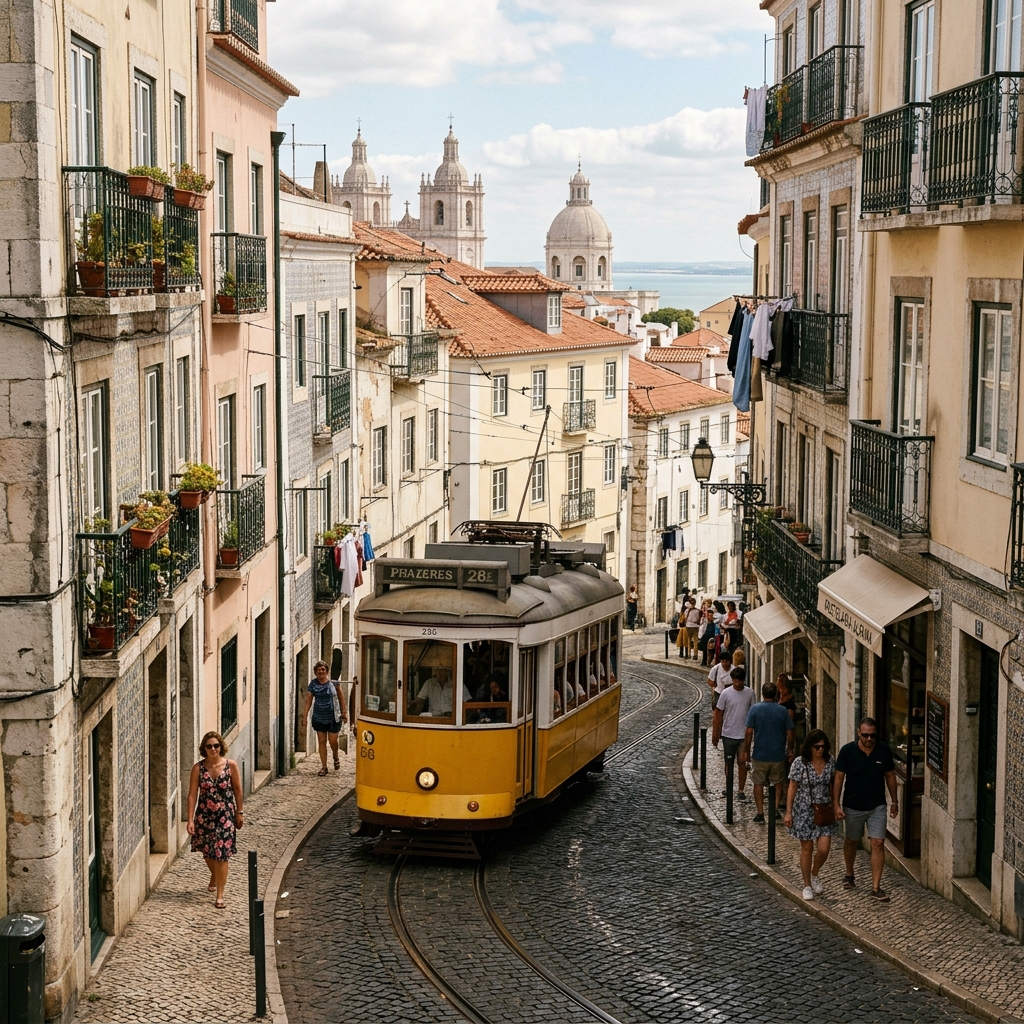 Alfama in Lisbon