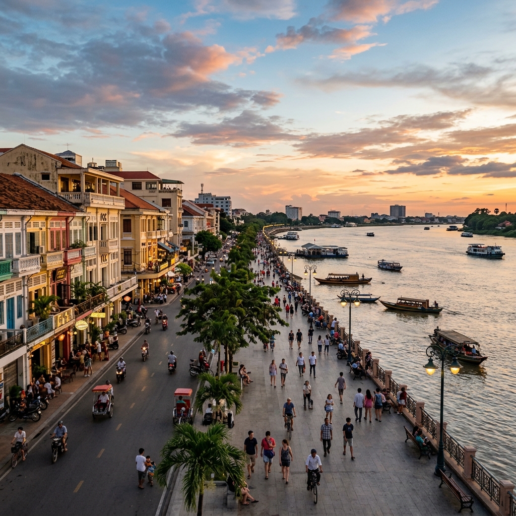 Daun Penh in Phnom Penh