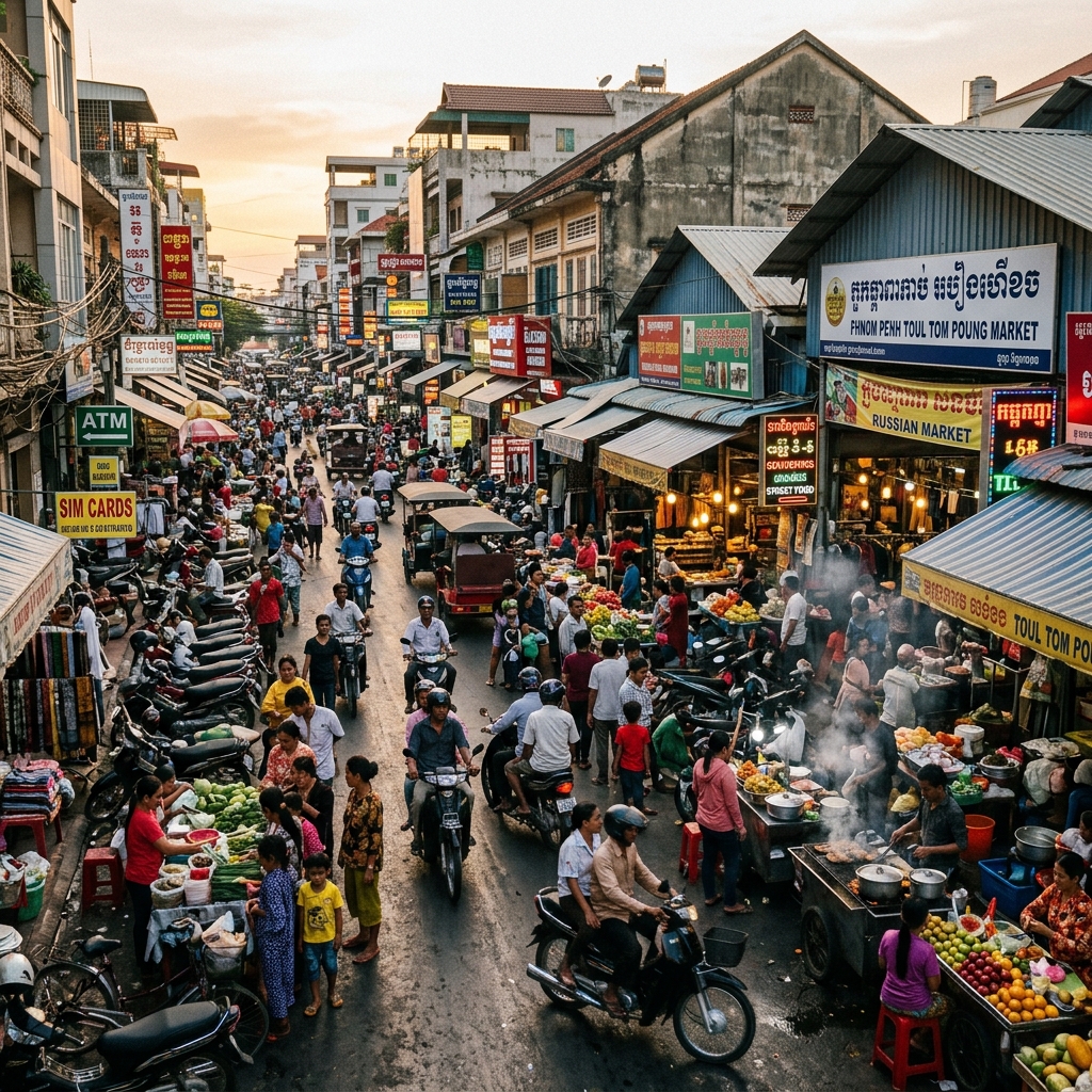Toul Tom Poung in Phnom Penh
