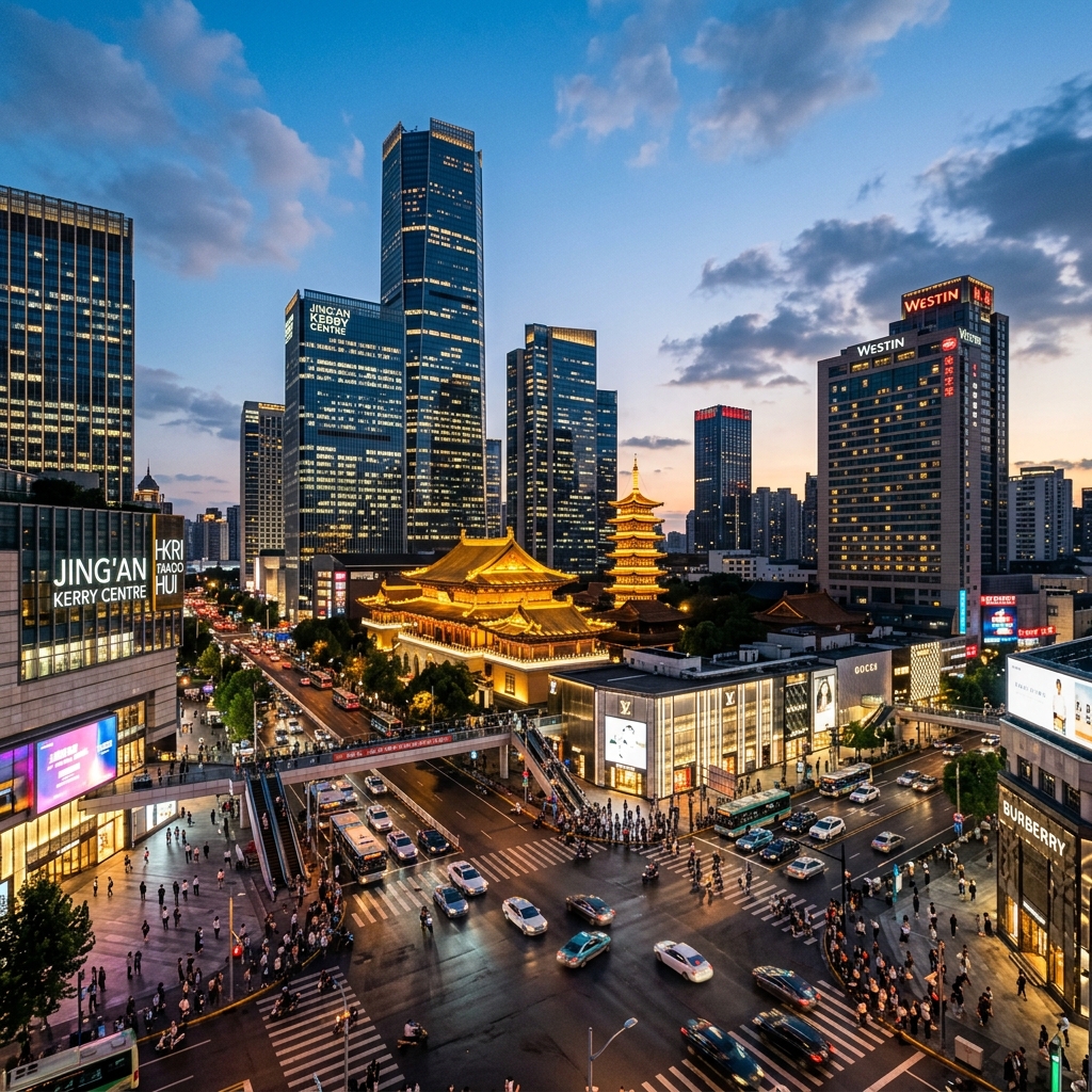 Jing'an in Shanghai