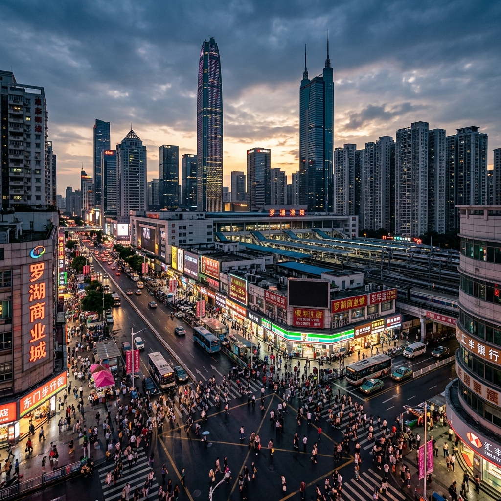 Luohu in Shenzhen